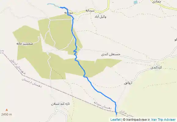 ترک جی پی اس سردابه به یدی بلوک و ارجستان