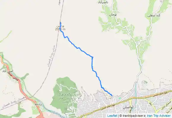 ترک جی پی اس زمستانی قله ورجین