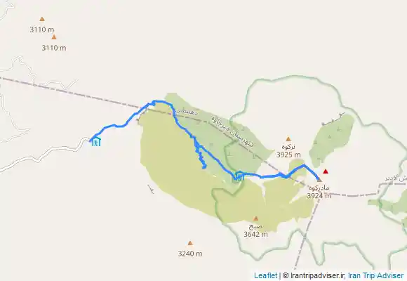 ترک جی پی اس قله تفتان زاهدان