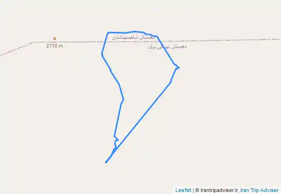 ترک جی پی اس قله شاهپسند به ارتفاع 2780 متر