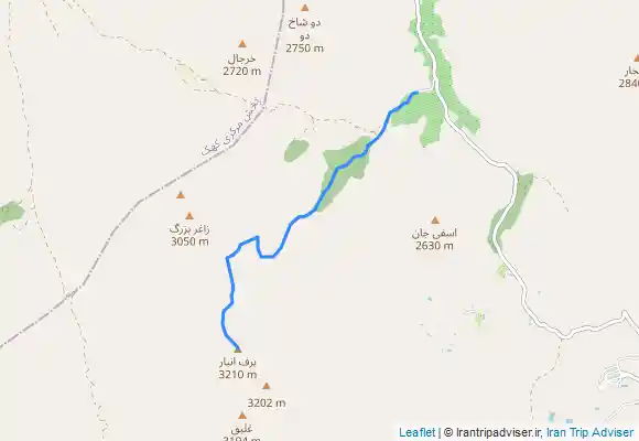 ترک جی پی اس برف انبار زمستانه