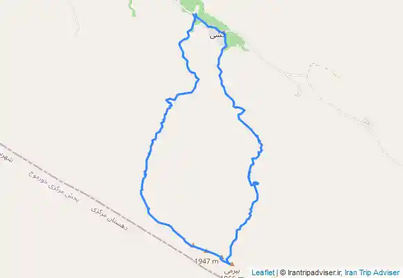 ترک جی پی اس قله بیرمی از گشی