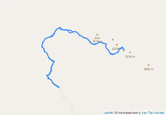 ترک جی پی اس قله تشگر و چشمه پرزردو