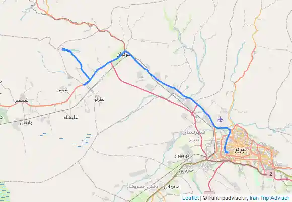 ترک جی پی اس قره بلله مسیر زمستانی
