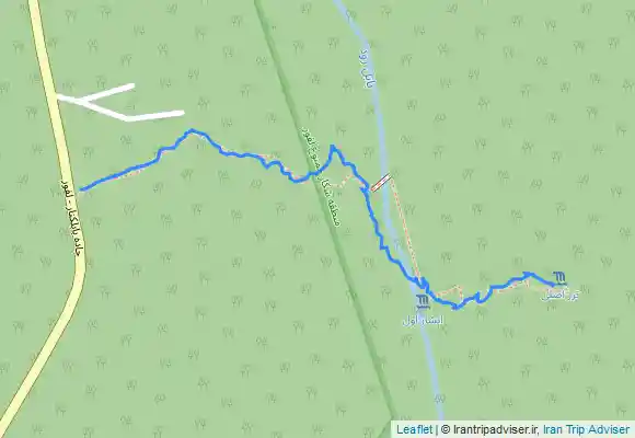 ترک جی پی اس مسیر برگشت از آبشار ترز ۲۱ بهمن ۱۴۰۲ Tereza WaterFall