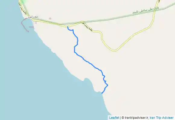 ترک جی پی اس Alpee-Beach/Hormozgan/Iran ساحل الپی-تبن-پارسیان-هرمزگان