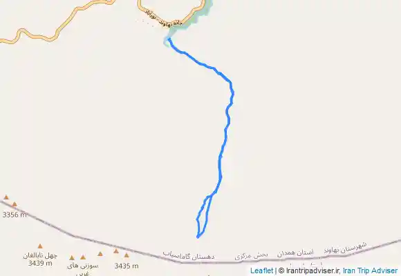 ترک جی پی اس پناهگاه دوم and پناهگاه اول from Gorg Ḩeydar