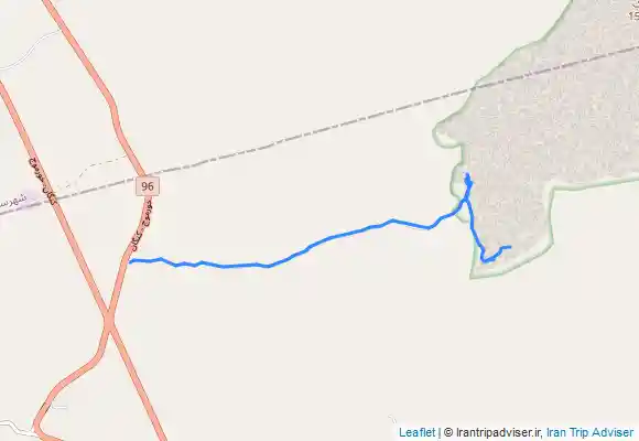 ترک جی پی اس Track Jashak Salt Dome گنبد نمکی جاشک