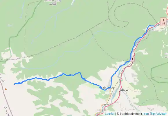 ترک جی پی اس سلانسر به سمت پشته کوه