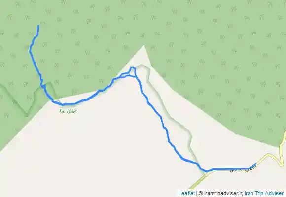 ترک جی پی اس صعود به قله زبله از سرعلی آباد