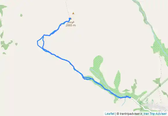 ترک جی پی اس صعود زمستانه قله قوچگر