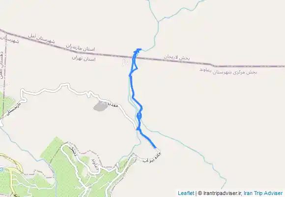 ترک جی پی اس Tizaab water fall