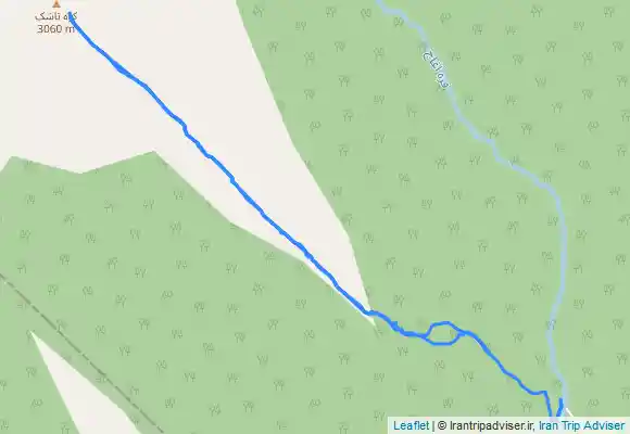 ترک جی پی اس صعود انفرادی قله تاسک شیراز