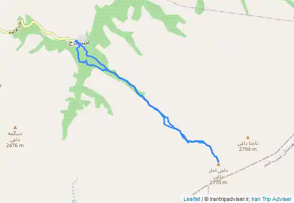 ترک جی پی اس صعود زمستانه داشاخان