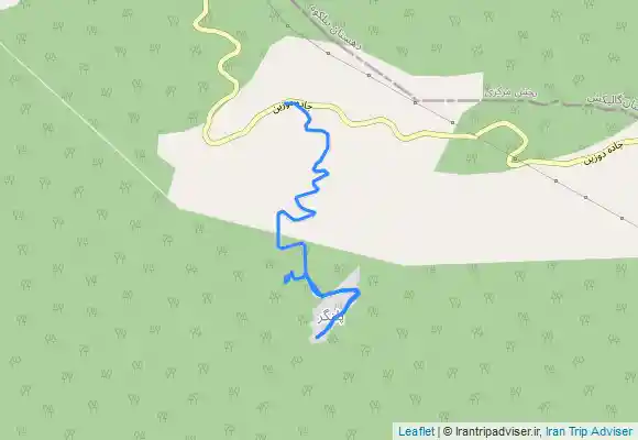 ترک جی پی اس آبشار شرشری امیر روستای پلنگر