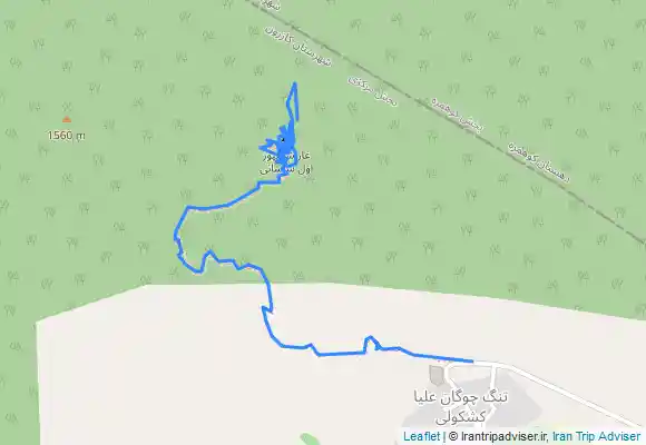 ترک جی پی اس غار شاهپور