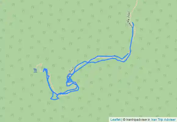 ترک جی پی اس آبشار شیله وشت تالش