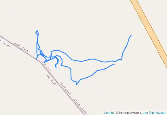 ترک جی پی اس Takht-e Narm دره خزینه