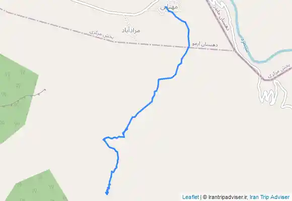 ترک جی پی اس آبشار هفت آسیاب