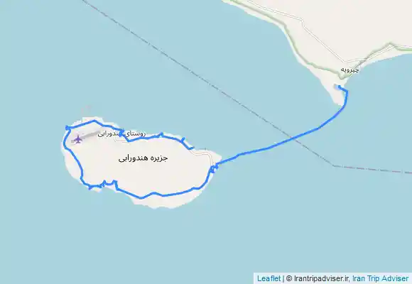 ترک جی پی اس جزیره هندورابی چیروئه