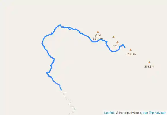 ترک جی پی اس اطلاعات قله تشگر