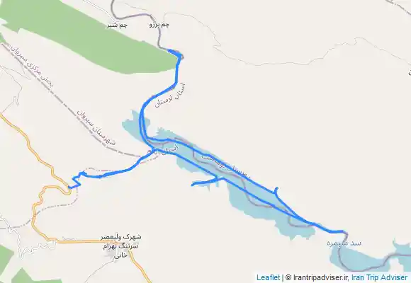 ترک جی پی اس تنگ کافرین-شهر بدره-ایلام