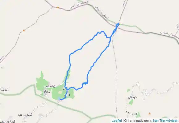 ترک جی پی اس خشچال(از مسیر درە گل پری)