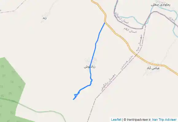 ترک جی پی اس تنگه زرانگوش