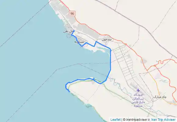 ترک جی پی اس سفر پارسیان روز اول ۱۴۰۳ عسلویه نایبند