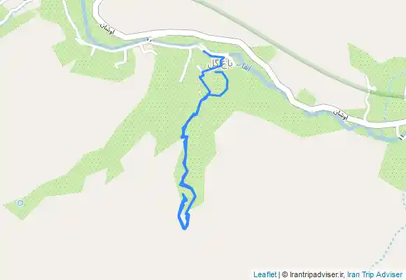 ترک جی پی اس Bāgh Gol- باغگل تا آبشار