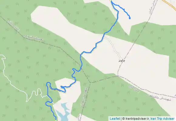 ترک جی پی اس آبشار بلین تا سد ایلام