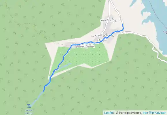 ترک جی پی اس آبشار شیوند دهدز