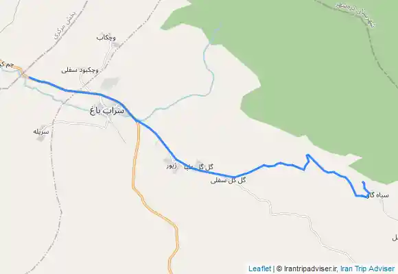 ترک جی پی اس دریاچه دوقلو آبدانان