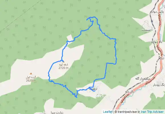 ترک جی پی اس Arfeh Darreh