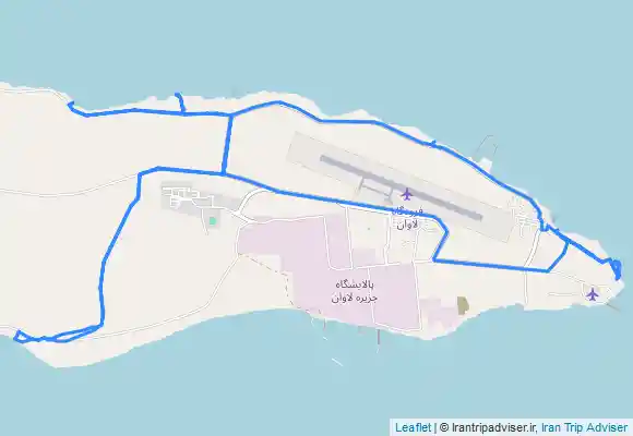 ترک جی پی اس سیر و سیاحت در جزیره لاوان