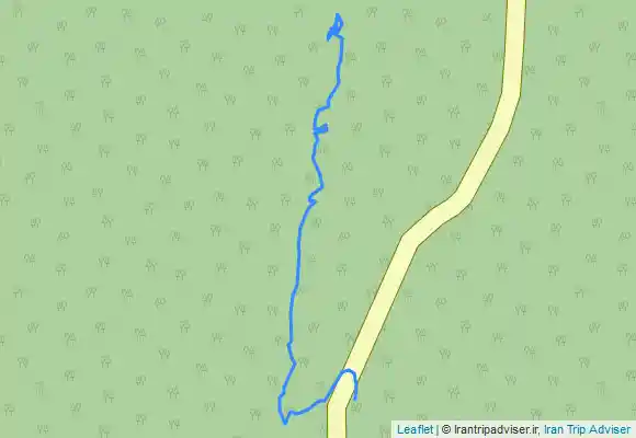 ترک جی پی اس مسیر آبشار اصلی لوه