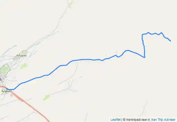 ترک جی پی اس بیدسگلی مسیر جدید