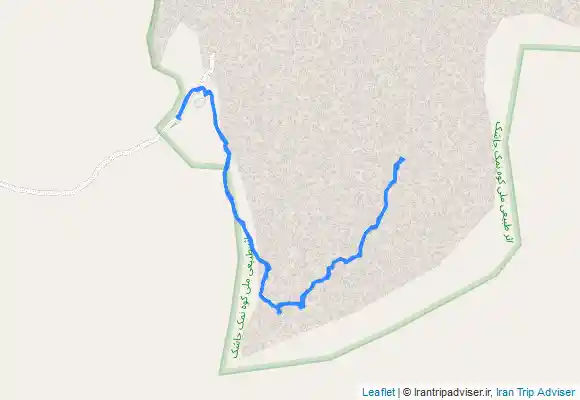 ترک جی پی اس گنبد نمکی جاشک بوشهر، آبشار و غار و دودکش