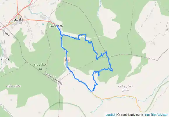 ترک جی پی اس نوده به رحیم آباد