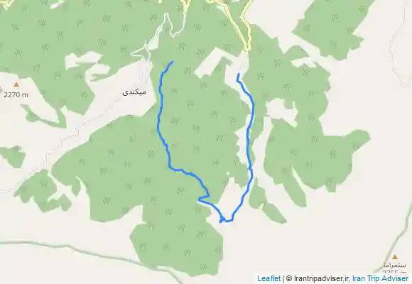 ترک جی پی اس Aliabad to makidi (علی آباد به مکیدی)