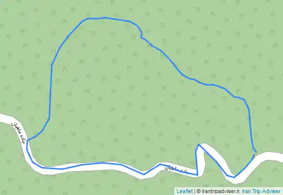 ترک جی پی اس آبشار جن کلو روستای ماهیان