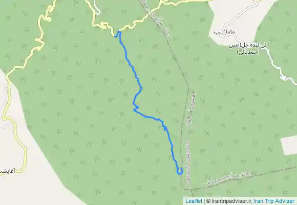 ترک جی پی اس تنگ سولک به قله حاتم بهمئی