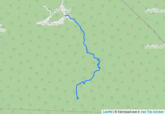 ترک جی پی اس چوشل به آبشار چوشتول