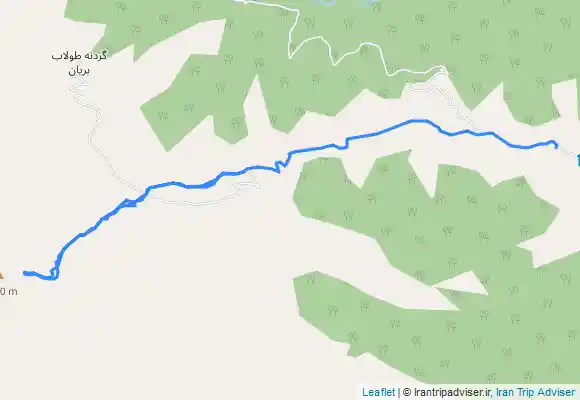 ترک جی پی اس قله پشت کوه