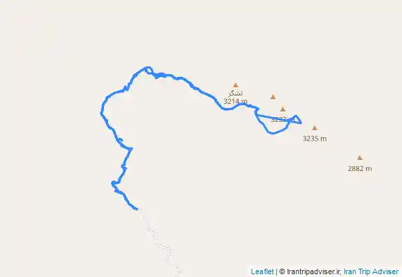 ترک جی پی اس صعود به قله تشگر