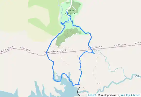 ترک جی پی اس هفت حوض به طرق