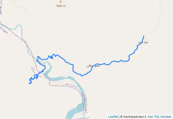 ترک جی پی اس ابشار و غار موگر