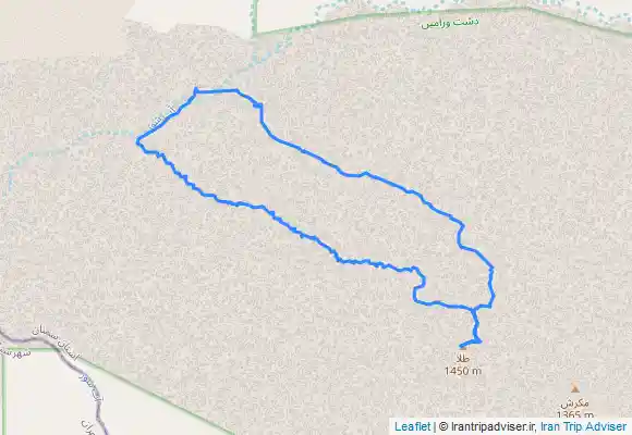 ترک جی پی اس قله طلا ( تاج خروس) - Tala Peak