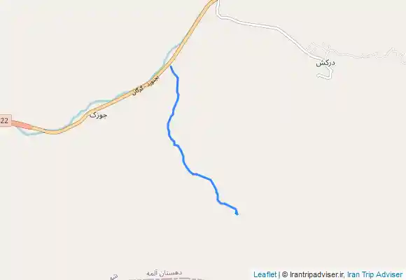 ترک جی پی اس یامان داغی از روستای جوزک