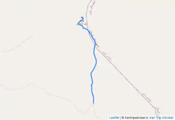 ترک جی پی اس صعود قله هزار از جبهه جنوبی